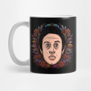 Lenny Bruce (Flowered) Mug